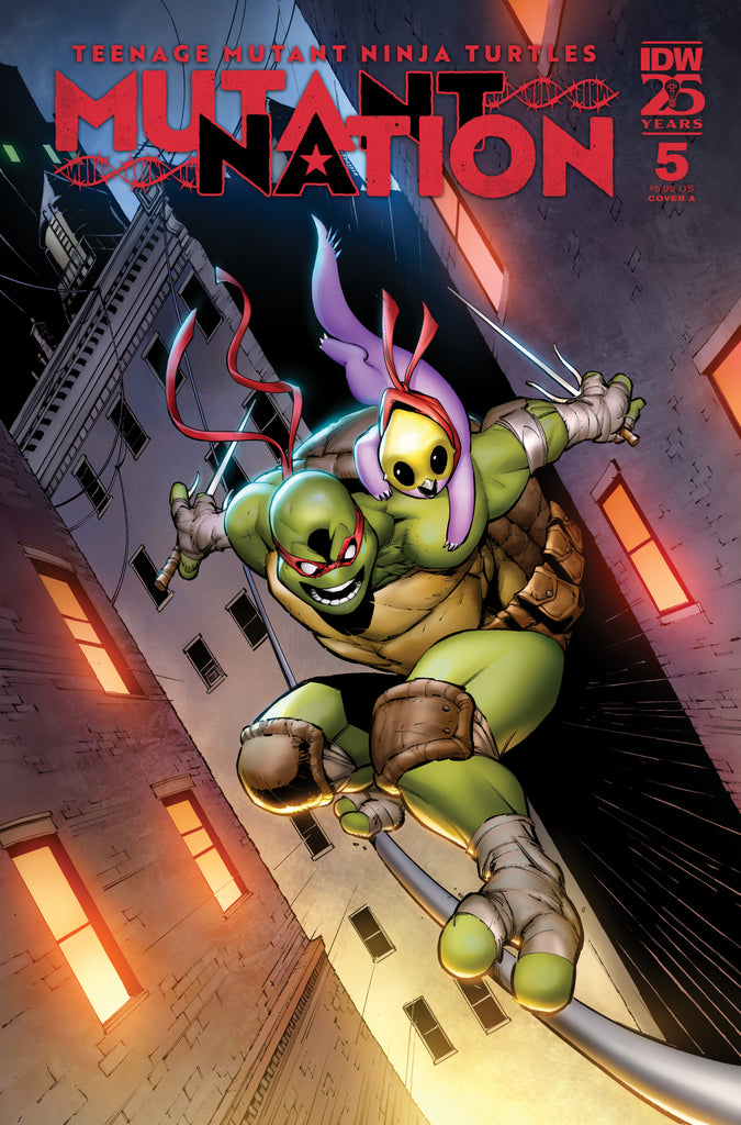 Teenage Mutant Ninja Turtles Mutant Nation #5 Cover A Dunbar Comics IDW Publishing [SK]
