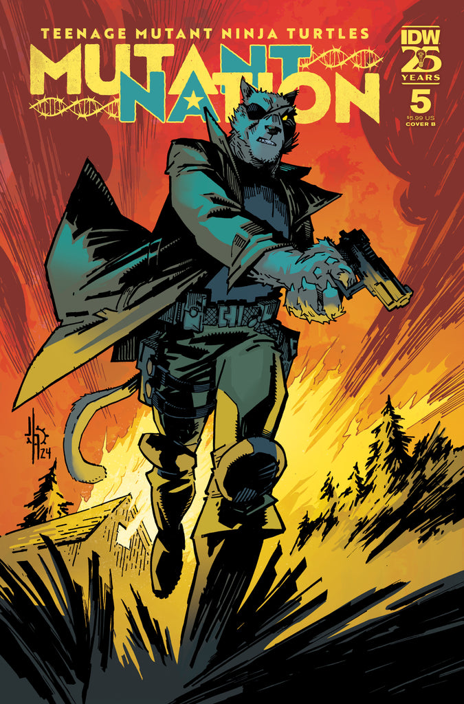 Teenage Mutant Ninja Turtles Mutant Nation #5 Cover B Howard Comics IDW Publishing [SK]