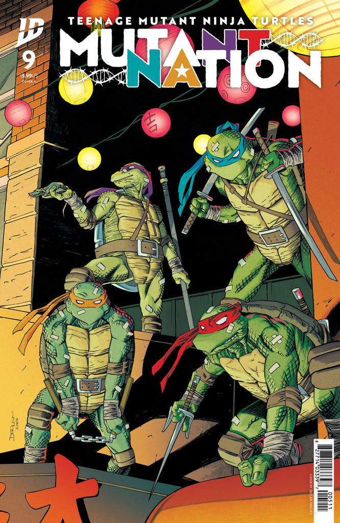 Teenage Mutant Ninja Turtles: Mutant Nation #9 Cover A (Shalvey) Comics IDW Publishing [SK]
