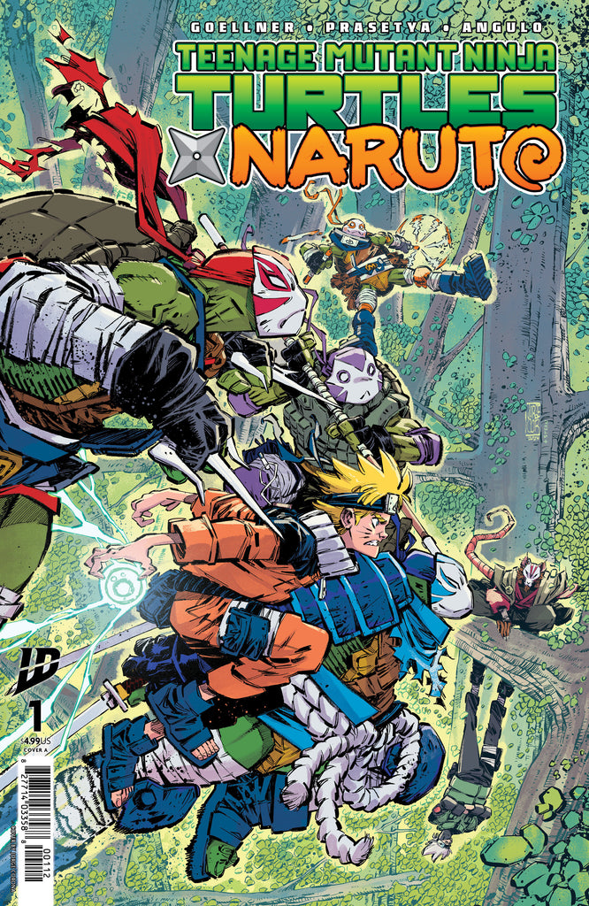 Teenage Mutant Ninja Turtles X Naruto #1 Cover A (Corona) 2nd Print Comics IDW Publishing [SK]