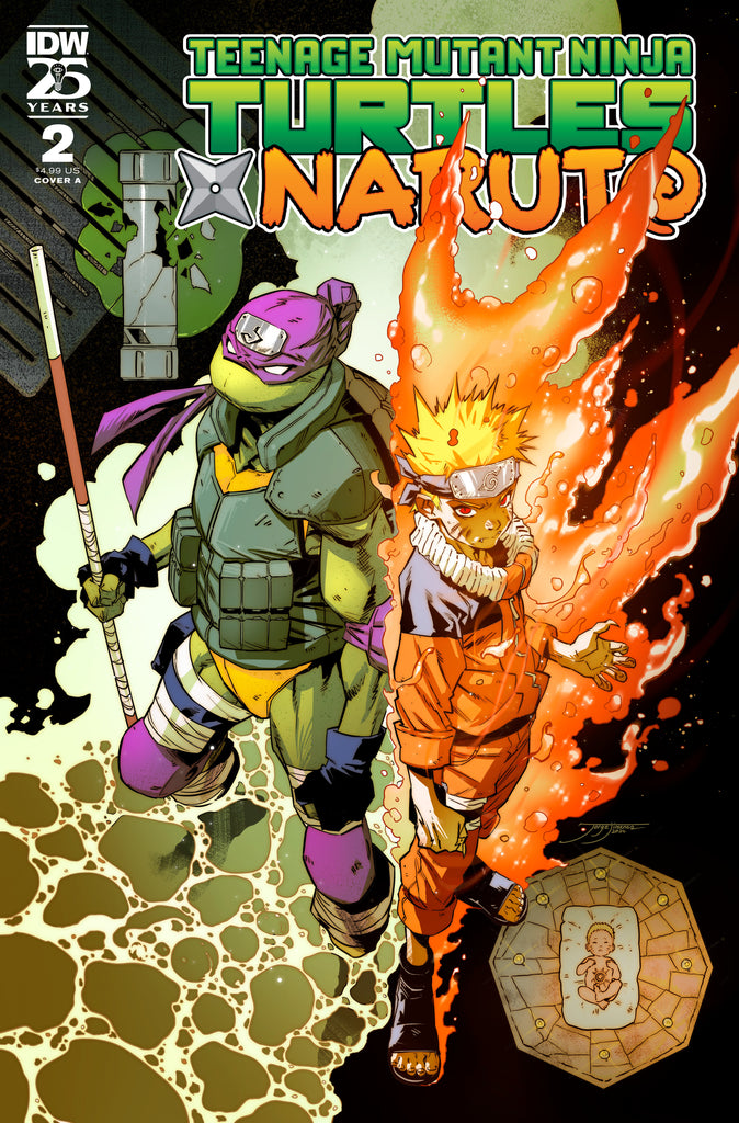 Teenage Mutant Ninja Turtles X Naruto #2 Cover A Jimenez Comics IDW Publishing [SK]