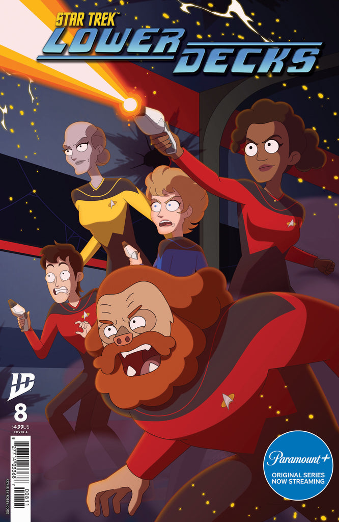 Star Trek: Lower Decks #8 Cover A (Cook) Comics IDW Publishing [SK]