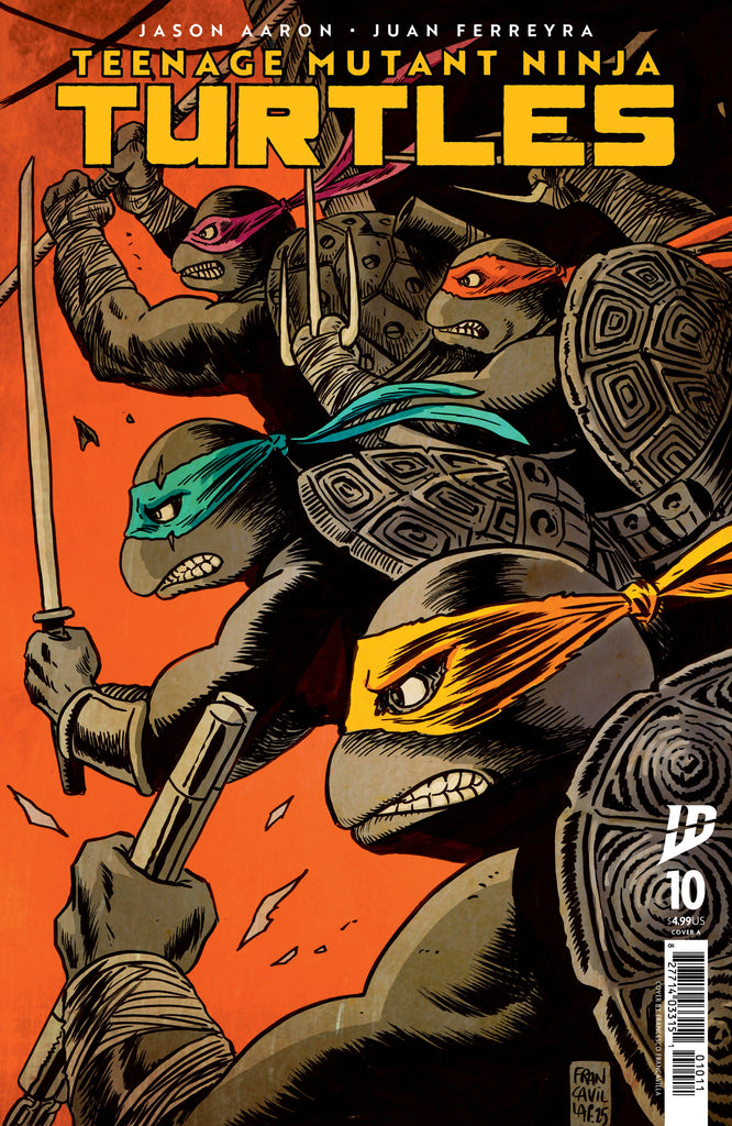 Teenage Mutant Ninja Turtles #10 Variant D (Francavilla) Comics IDW Publishing [SK]