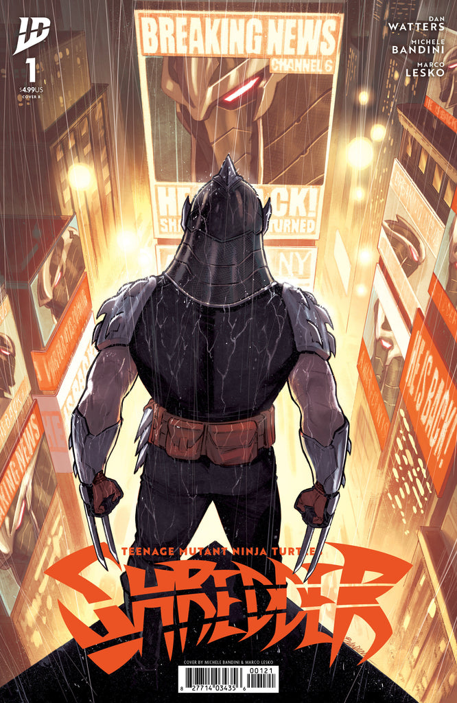Teenage Mutant Ninja Turtles: Shredder #1 Variant B (Bandini) Comics IDW Publishing [SK]