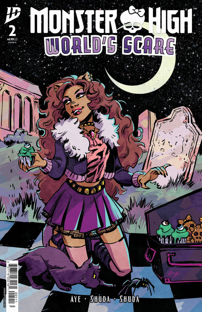 Monster High: World's Scare #2 Variant B (Sterle) Comics IDW Publishing [SK]
