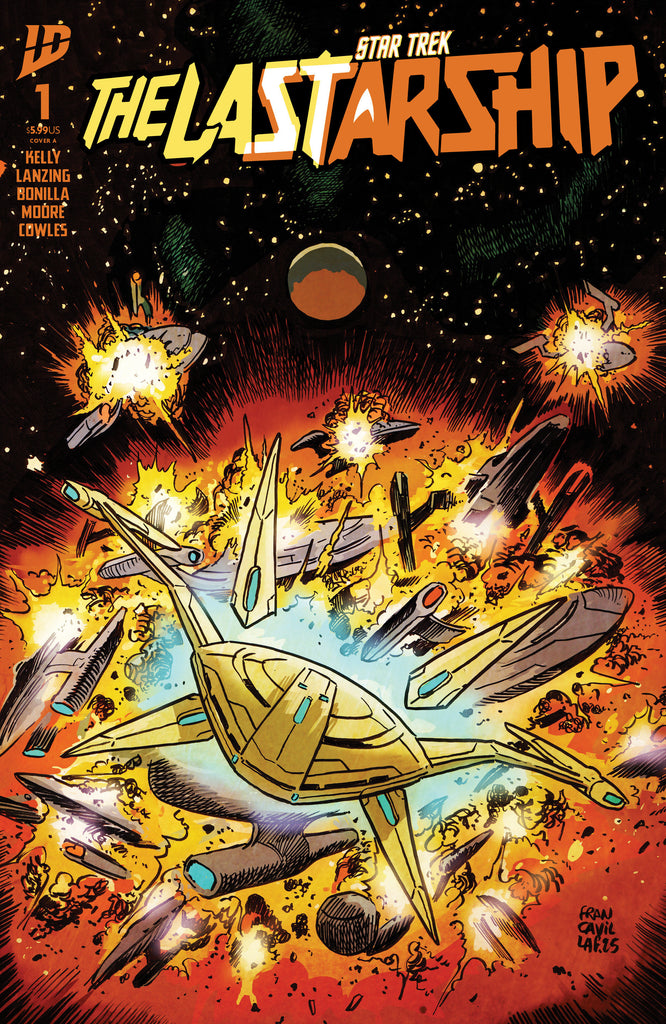 Star Trek: The Last Starship #1 Cover A (Francavilla) Comics IDW Publishing [SK]