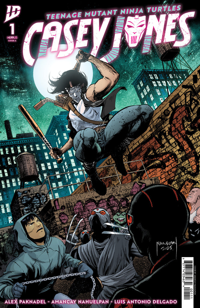 Teenage Mutant Ninja Turtles: Casey Jones #1 Cover A (Nahuelpan) Comics IDW Publishing [SK]