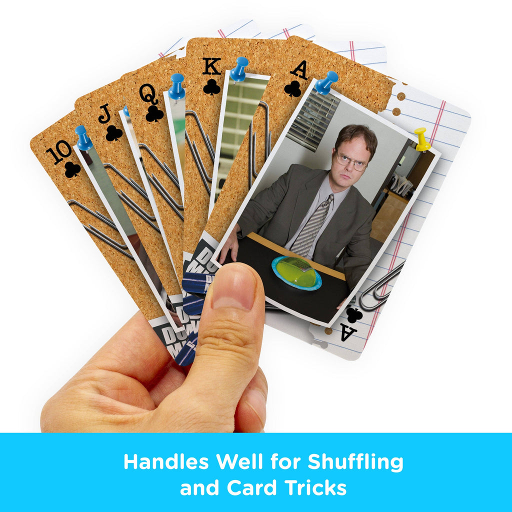 The Office Cast Playing Cards Traditional Games AQUARIUS, GAMAGO, ICUP, & ROCK SAWS by NMR Brands [SK]