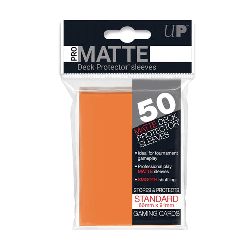 Ultra Pro Matte Sleeves Orange Card Supplies Ultra Pro [SK]   