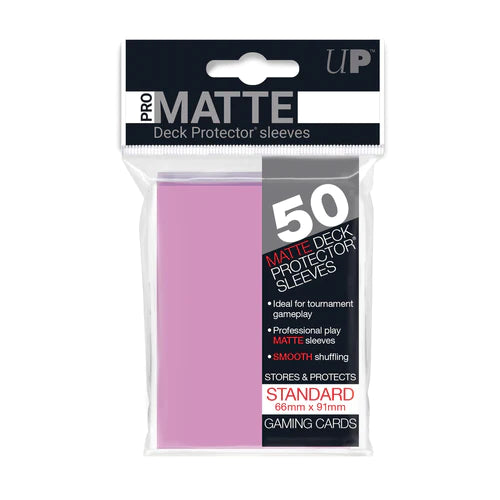 Ultra Pro Matte Sleeves Pink Card Supplies Ultra Pro [SK]   