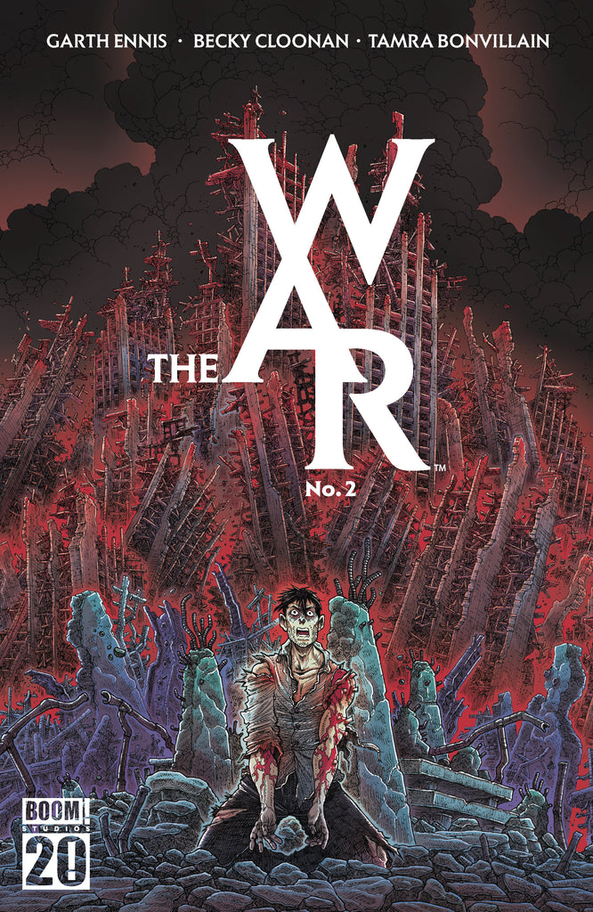The War #2 B Variant (Dressed, Stokoe) Comics Boom! Studios [SK]