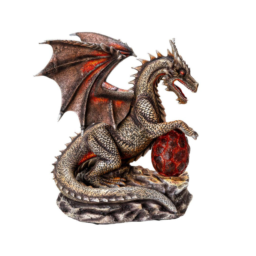 Fire Dragon with LED Egg Giftware PACIFIC GIFTWARE [SK]