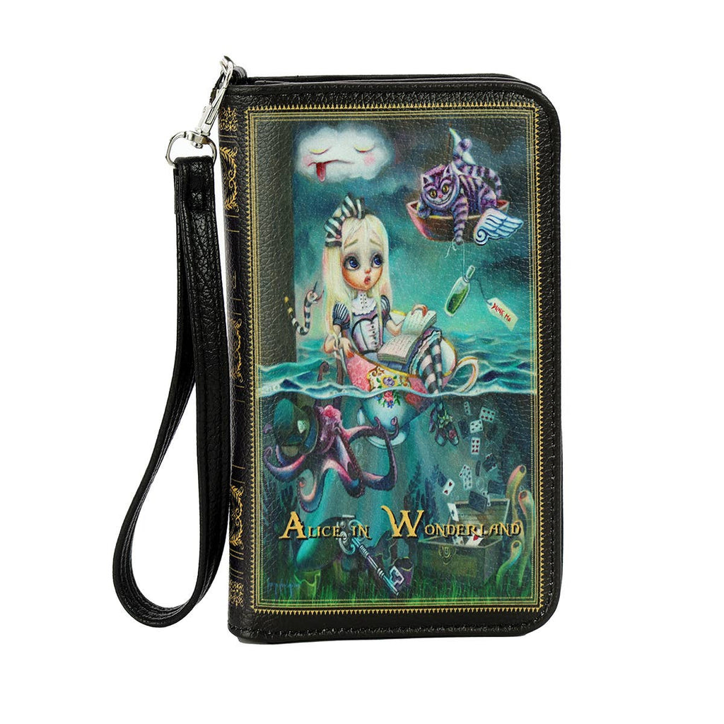 Teary Alice in Wonderland Wallet Giftware COMECO INC [SK]