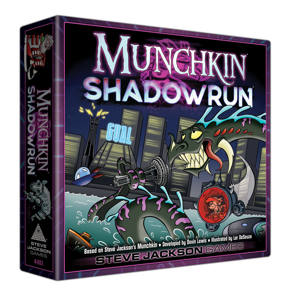 Munchkin Shadowrun Card Games Steve Jackson Games [SK]