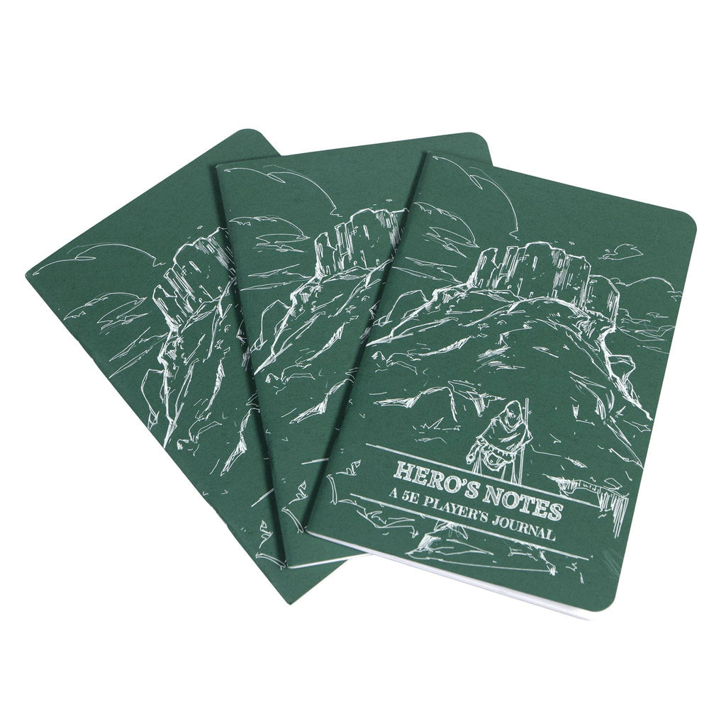 1985 Games Hero Journal Set Game Accessory 1985 Games [SK] Green