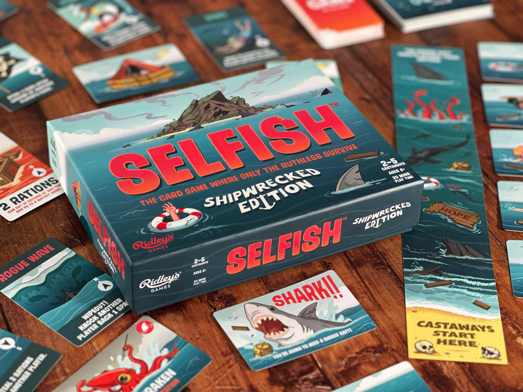 Selfish: Shipwrecked Edition Card Games Chronicle Books [SK]