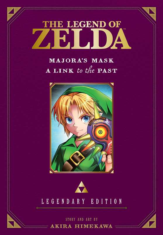 Legend of Zelda: Majora's Mask / A Link to the Past -Legendary Edition- by Akira Himekawa Manga Simon & Schuster [SK]