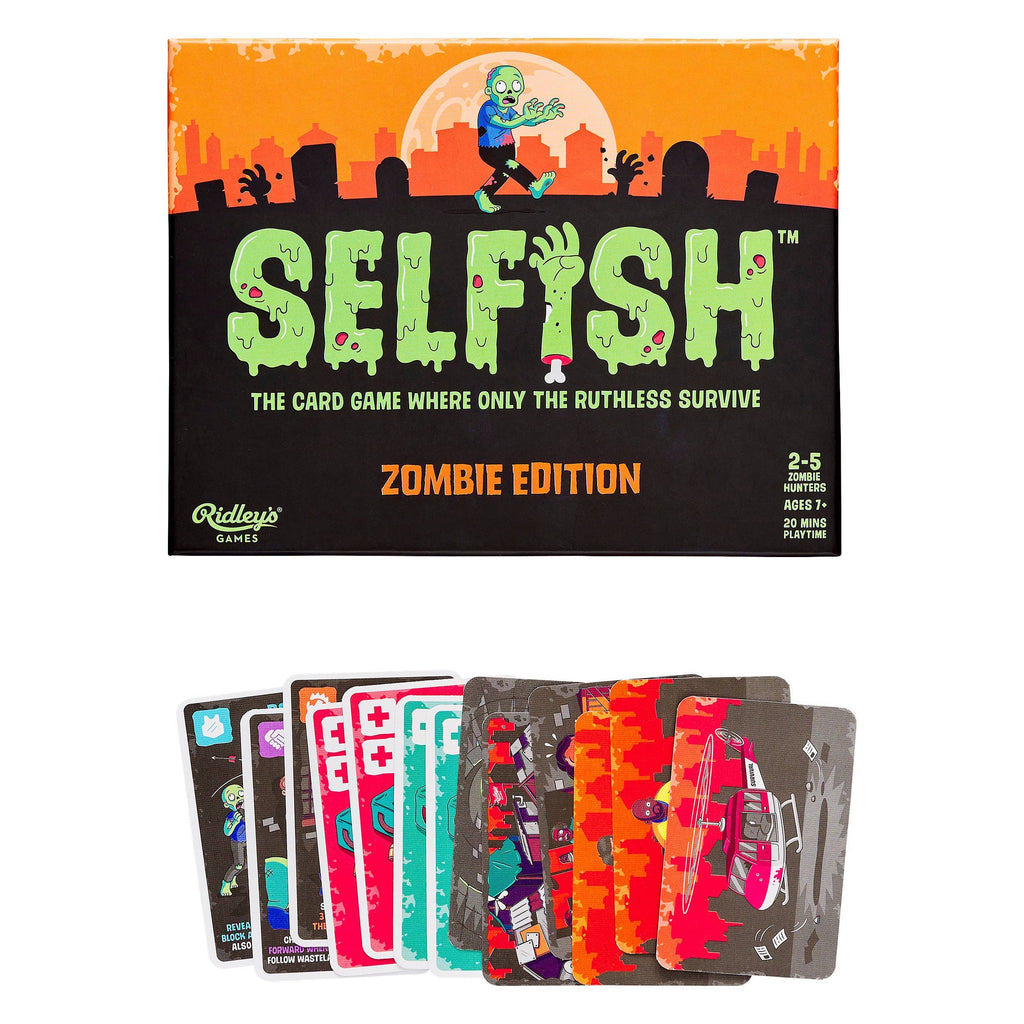 Selfish: Zombie Edition Card Games Chronicle Books [SK]
