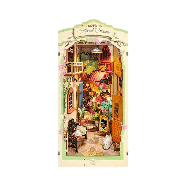 Rolife Floral Corner Book Nook & Wonderland Activities Robotime [SK]