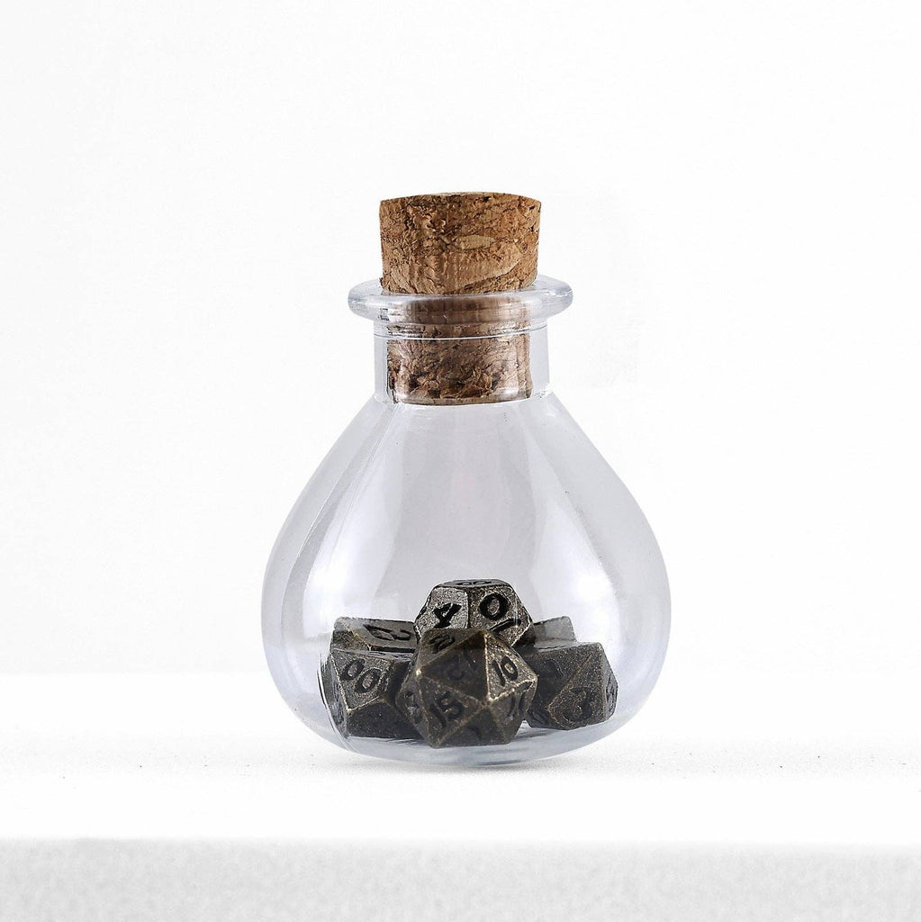 Unseelie Mini Metal RPG Dice Set - Ancient Bronze Dice Sets & Singles hymgho [SK]