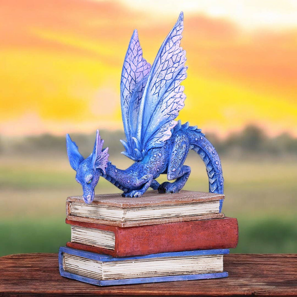 Book Dragon by Amy Brown Figurine Giftware PACIFIC GIFTWARE [SK]