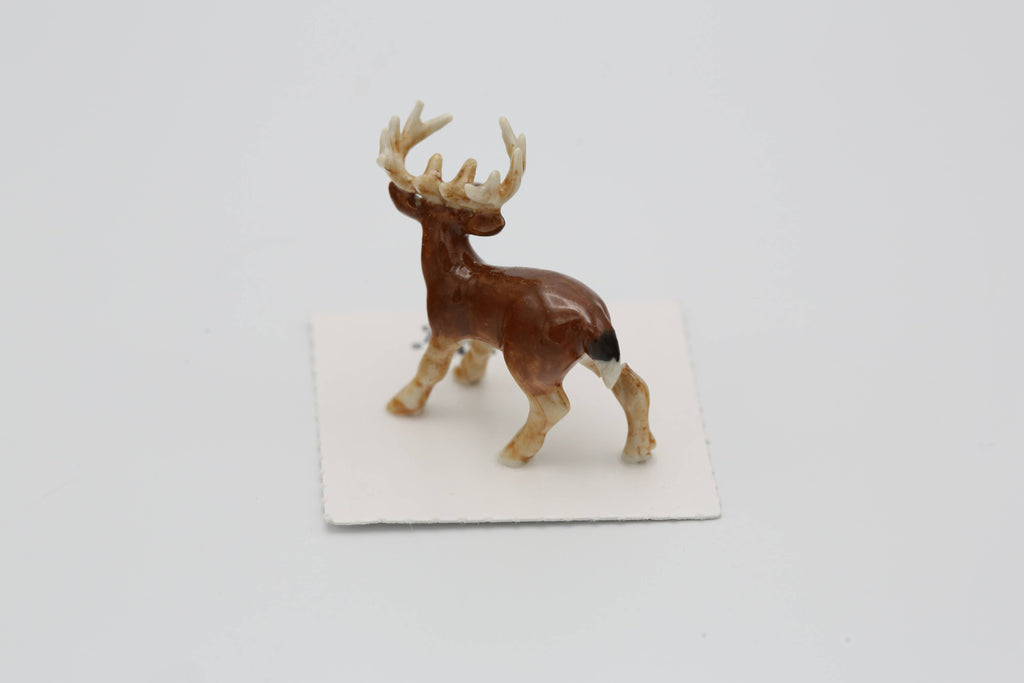 Little Critterz Buck Deer Porcelain Miniature Giftware Little Critterz [SK]