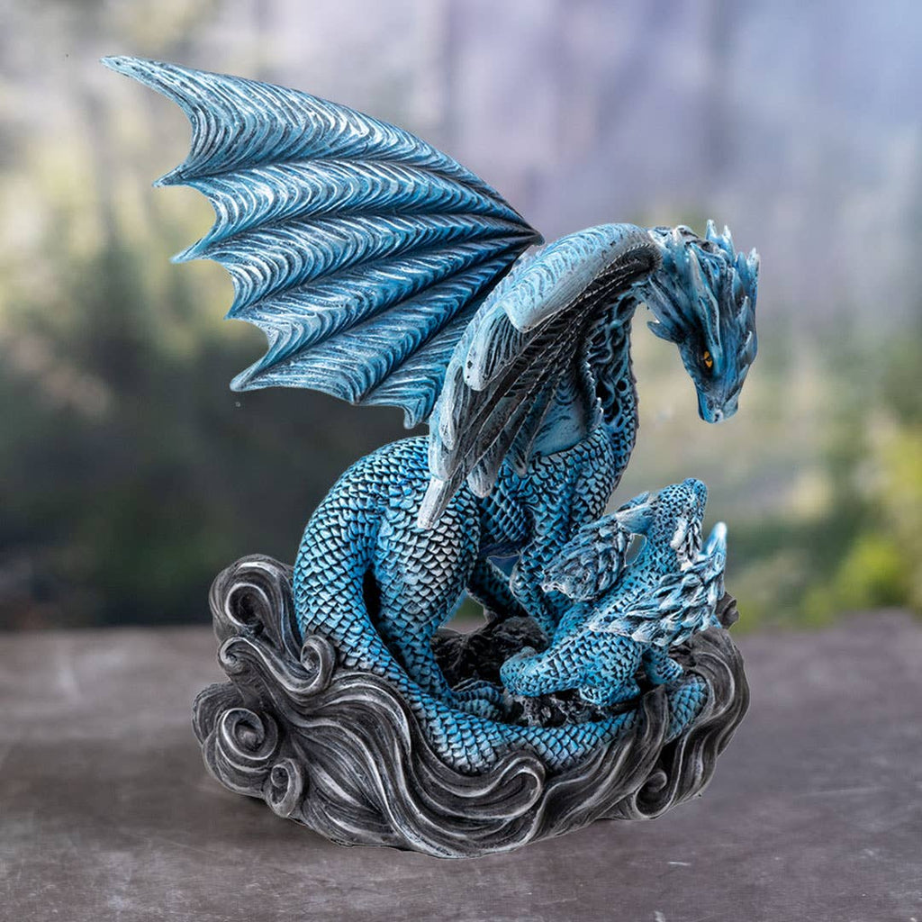 Water Dragon with Hatchling Giftware PACIFIC GIFTWARE [SK]