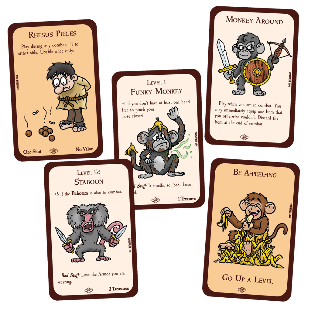 Munchkin: Not My Monkeys Card Games Steve Jackson Games [SK]
