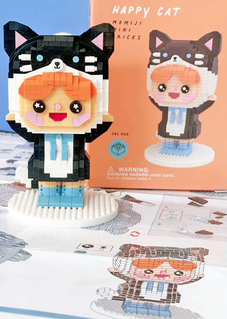 Happy Cat Mini Bricks Novelty Momiji [SK]