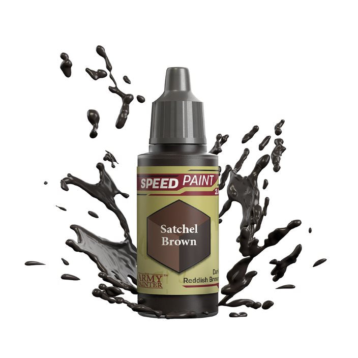 Speedpaint: 2.0 - Satchel Brown 18ml Paints & Supplies The Army Painter [SK]