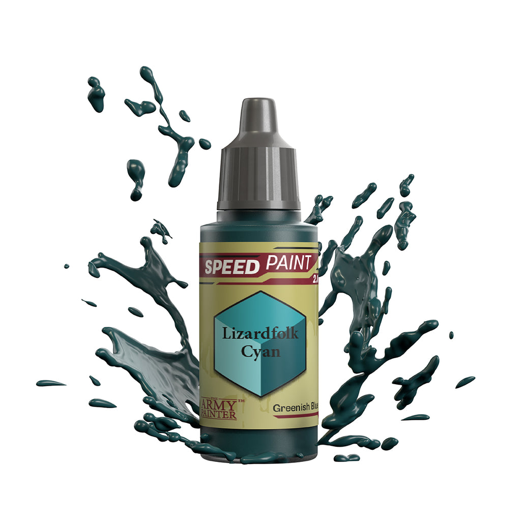 Speedpaint: 2.0 - Lizardfolk Cyan 18ml Paints & Supplies The Army Painter [SK]