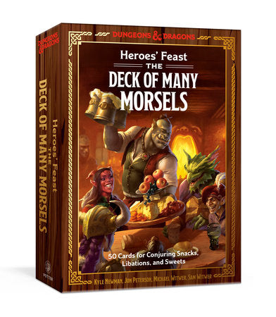 D&D Heroe's Feast: Deck of Many Morsels Books Clarkson Potter [SK]   