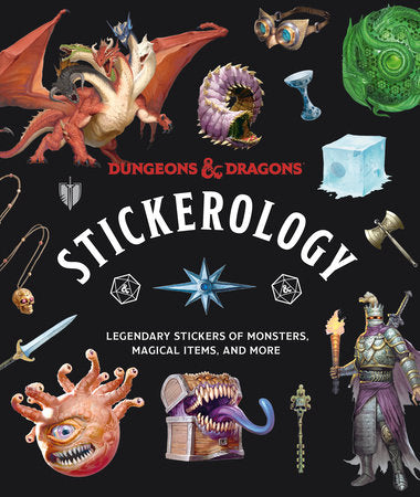 D&D Stickerology Novelty Clarkson Potter [SK]   