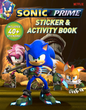 Sonic Prime Sticker and Activity Book Books Penguin [SK]   