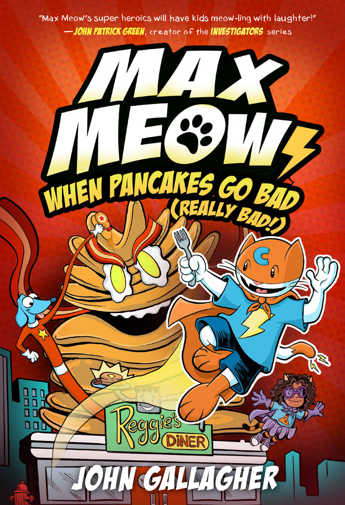 Max Meow 6: When Pancakes Go Bad (Really Bad!) Graphic Novels Random House Books for Young Readers [SK]