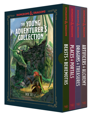 The Young Adventurer's Collection Box Set 2 (Dungeons & Dragons 4-Book Boxed Set) Books Ten Speed Press [SK]   