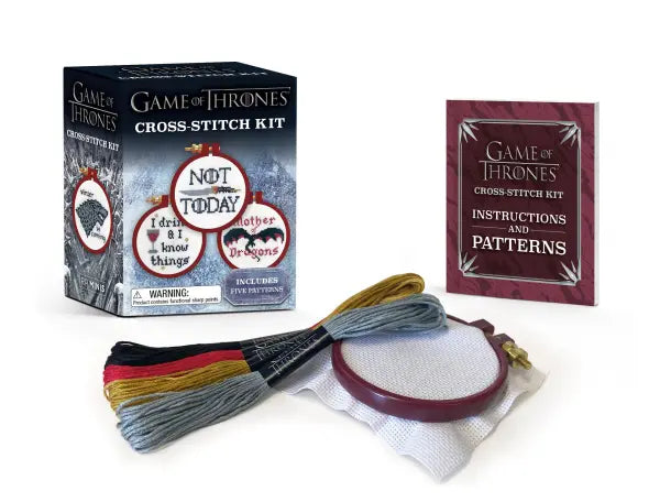 Game of Thrones Cross-Stitch Kit Novelty Running Press [SK]   