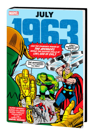 Marvel July 1963 Omnibus Avengers Cover Graphic Novels Marvel [SK]   