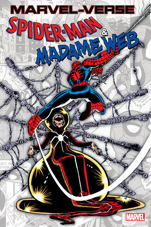 Marvel-Verse Spider-Man and Madame Web Graphic Novels Marvel [SK]   