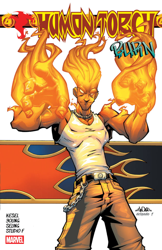 Human Torch Burn TPB Graphic Novels Marvel Comics [SK]