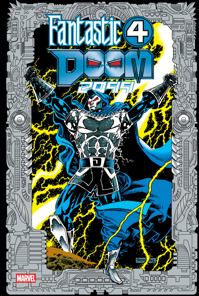 Fantastic Four Doom 2099 Omnibus Hardcover Pat Broderick Cover Graphic Novels Marvel Comics [SK]