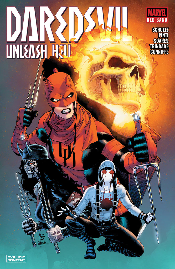Daredevil: Unleash Hell - Red Band Graphic Novels Marvel Comics [SK]