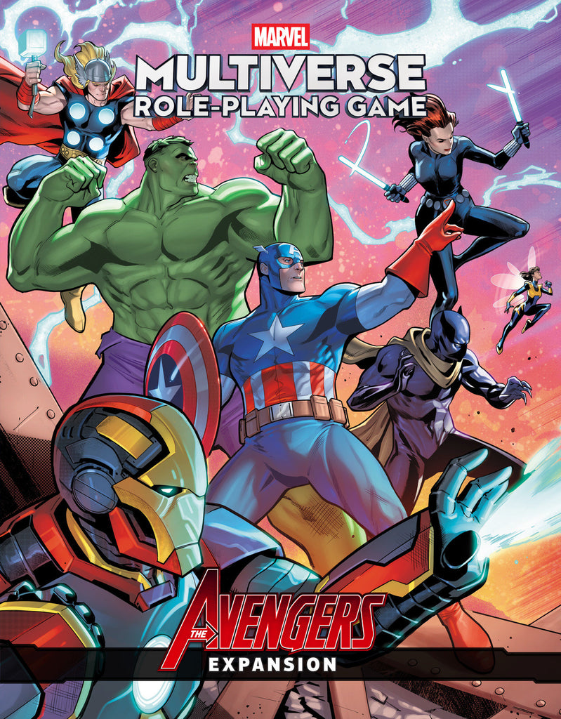 Marvel Multiverse Role Playing Game: Avengers Expansion Graphic Novels Marvel Comics [SK]