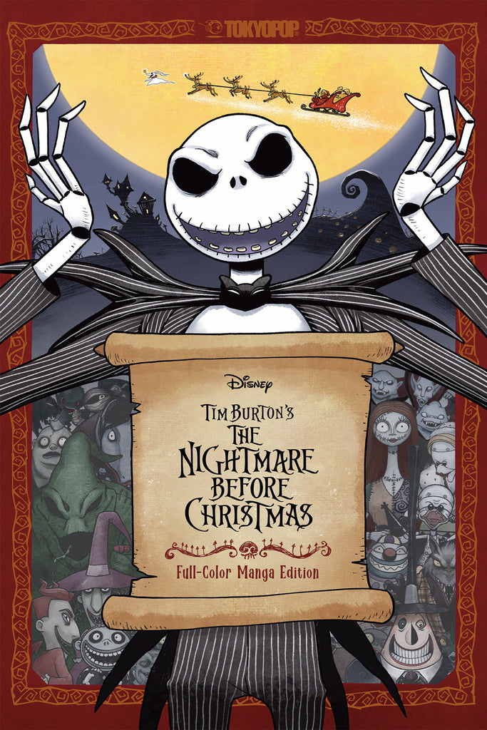 Disney Tim Burton'S The Nightmare Before Christmas Full-Color Manga Edition Graphic Novels OTHER PUBLISHERS [SK]