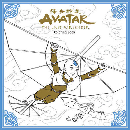 Avatar: The Last Airbender Coloring Book Activities Dark Horse [SK]