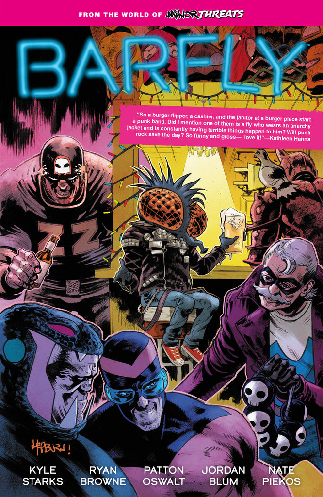 From World Of Minor Threats Barfly TPB Graphic Novels Dark Horse [SK]