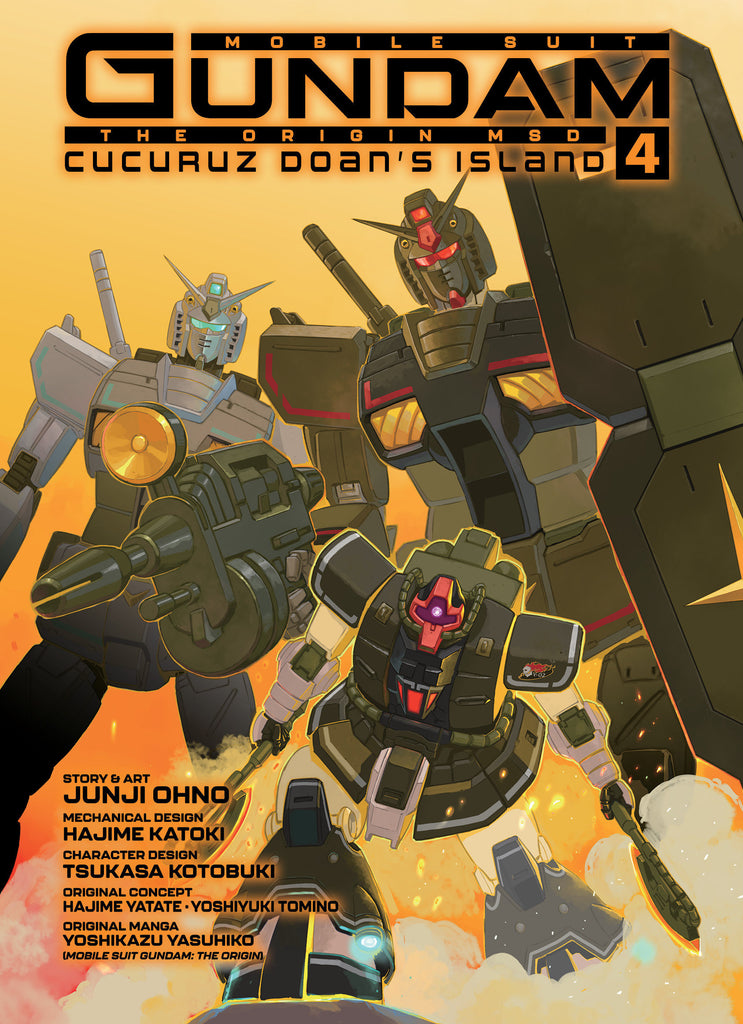 Mobile Suit Gundam The Origin Msd Cucuruz Doan'S Island 4 Manga Vertical Comics [SK]
