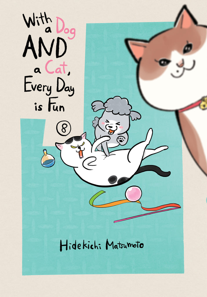 With A Dog And A Cat, Every Day Is Fun 8 Graphic Novels Kodansha Comics [SK]