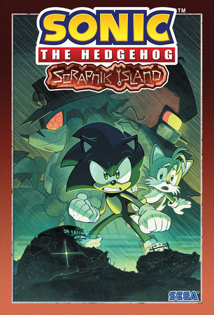 Sonic The Hedgehog Scrapnik Island Graphic Novels IDW [SK]   