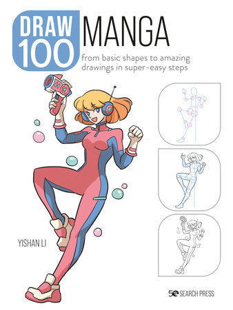Draw 100 Manga Books Search Press [SK]   